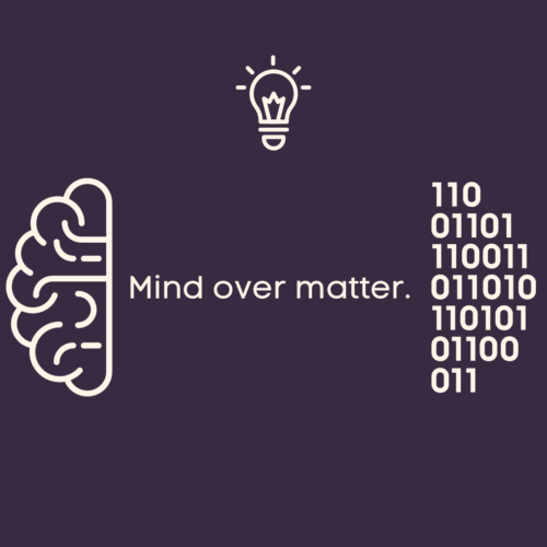 Mind over matter.
